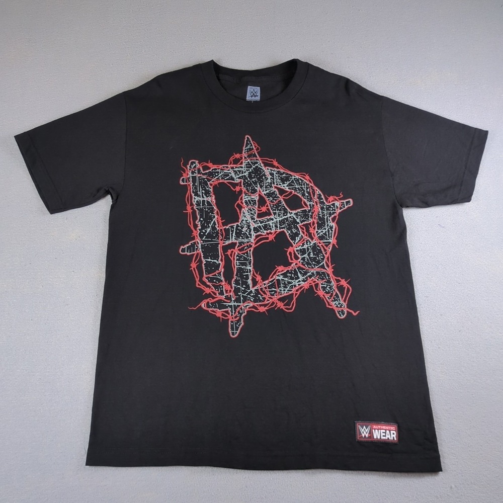 WWE Dean Ambrose Shirt Mens Extra Large Black Graphic Tee Lunatic Runs Asylum